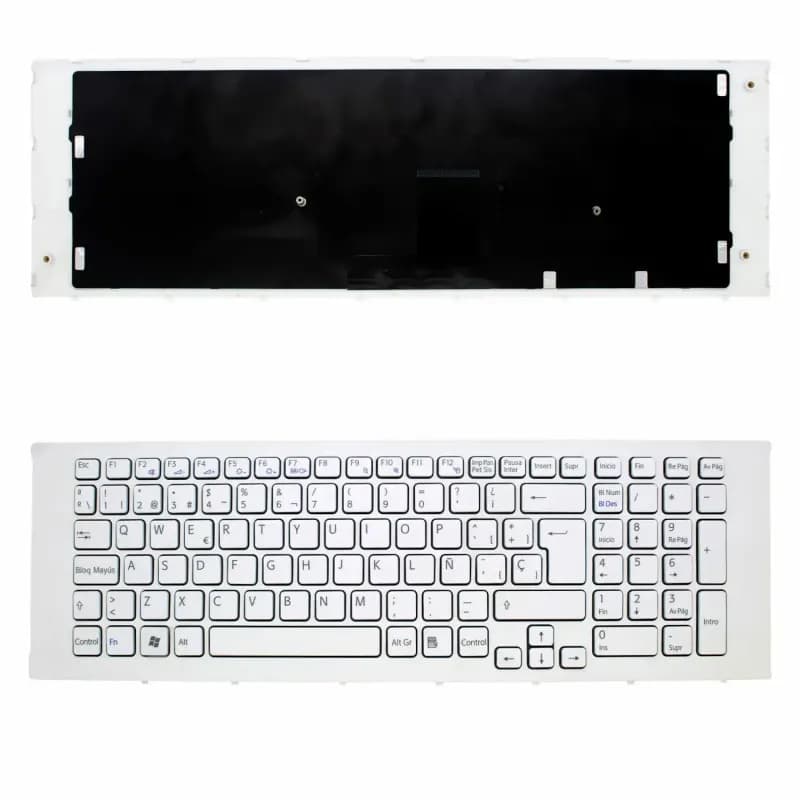 Teclado com Marco para Sony VAIO VPC-EC VPC-EC2M1E VPCEB4E1 MP-09L26EO-8863 — image 1