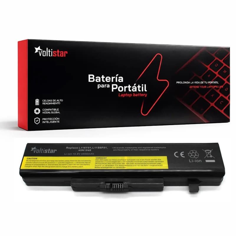 Bateria Voltistar para Lenovo B480 B485 B580 B585 B590 B595 - 4400mAh — image 1