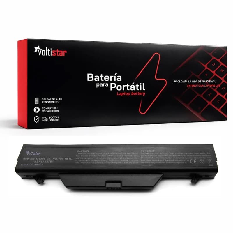 Bateria Voltistar para Portátil HP ProBook 4710s 4510s 4515s 14.4V — image 1