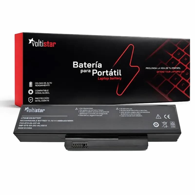 Bateria Voltistar para Fujitsu Siemens Esprimo Mobile V5515 V5535 - Nova