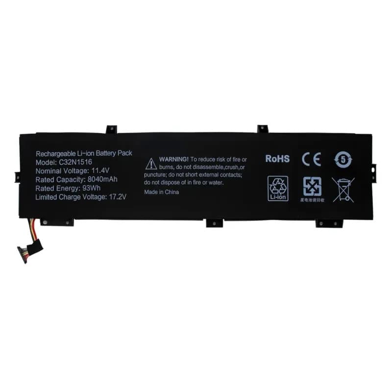 Bateria para Portátil Asus ROG GX700VO-GC009T CN32N1516 60Wh — image 1
