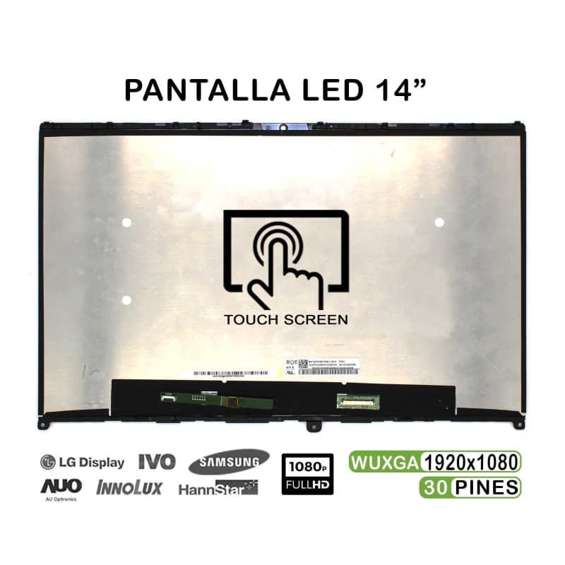 Ecrã LED Táctil 14" WUXGA para Lenovo IdeaPad Flex 5-14IIL05/ARE05/ITL05 — image 1