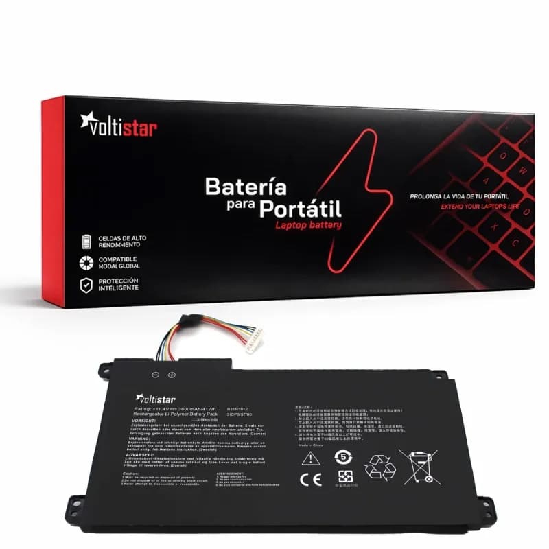 Bateria Voltistar para Asus Vivobook B31N1912 C31N1912 - Nova — image 1