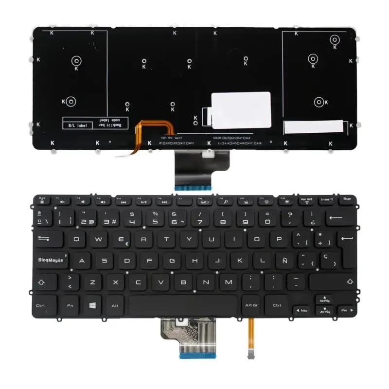 Teclado Retroiluminado para Portátil Dell XPS 15 9530 — image 1