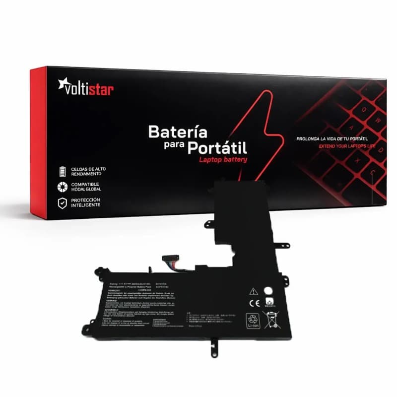 Bateria Voltistar para Asus VivoBook Flip 14 TP410UA 3ICP5/57/80 B31N1705 — image 1