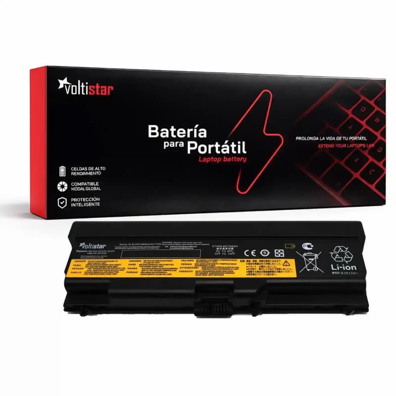 Bateria Voltistar 6600mAh para Lenovo ThinkPad T410 T420 L410 L420 T510 — image 1