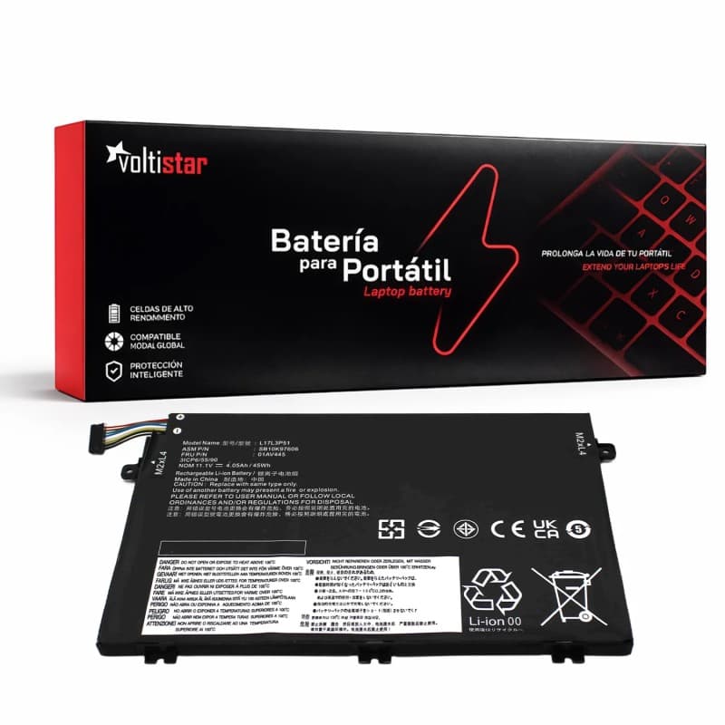 Bateria para Lenovo ThinkPad E14 (20RA) - OEM Nova Selada — image 1