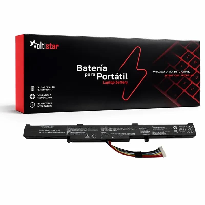 Bateria para Portátil Asus A450E A450V 14.4V 2200mAh Voltistar — image 1