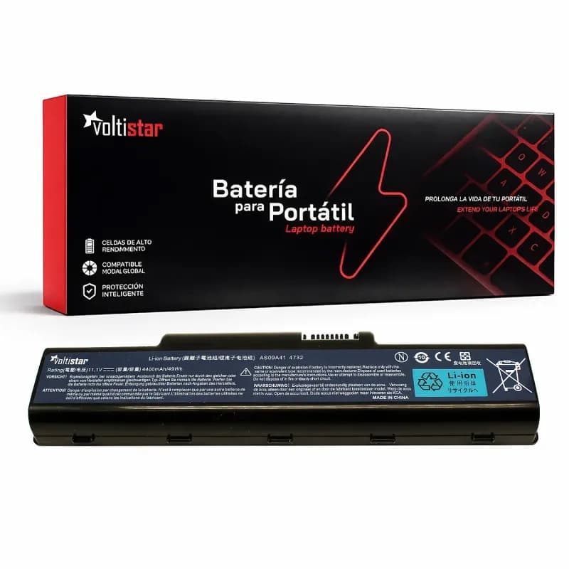 Bateria Voltistar para Portátil eMachines E725 E525 E625 E627 E630 — image 1