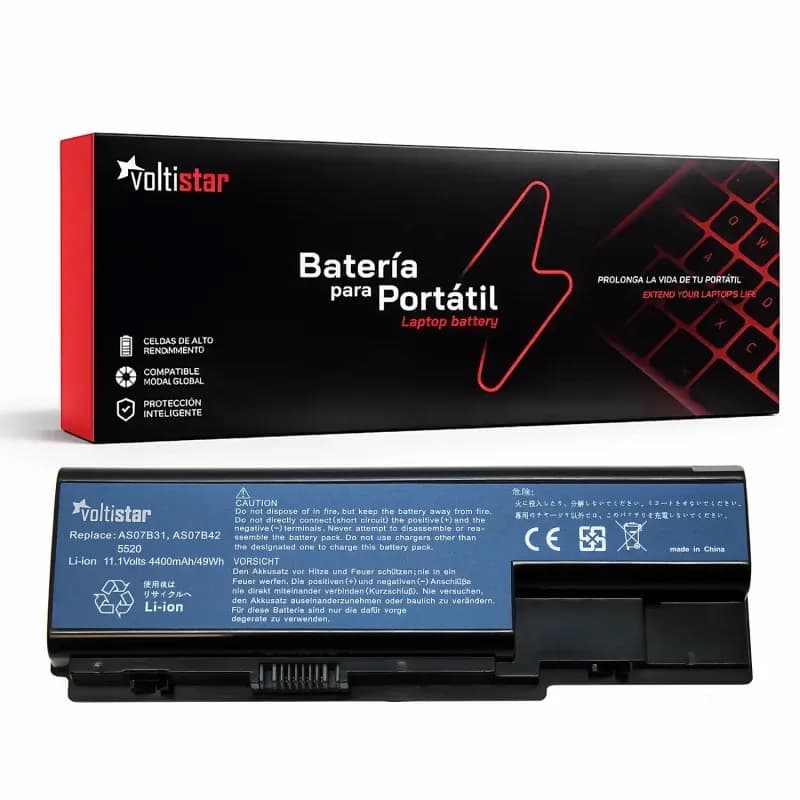 Bateria Voltistar para Portátil eMachines E510 E520 E720 G420 - Nova — image 1