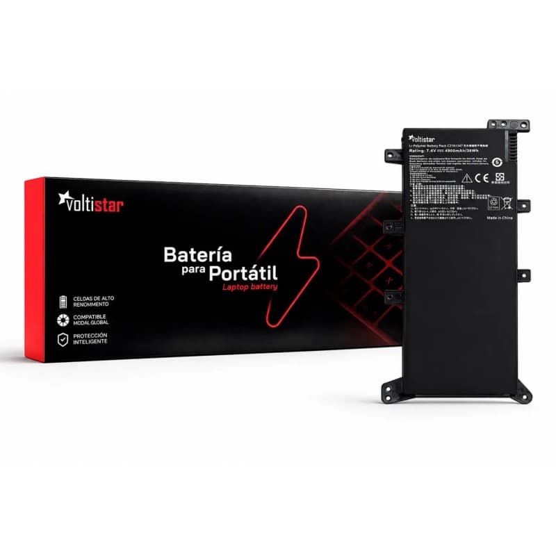 Bateria para Portátil Asus F555L C21N1347 7.6V Voltistar — image 1