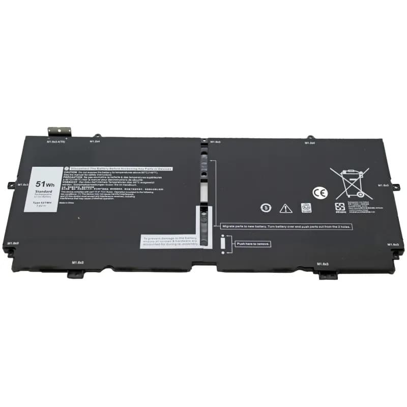 Bateria 52TWH para Dell XPS 13 7390 2-em-1 e XPS 13 9310 2-em-1 — image 1