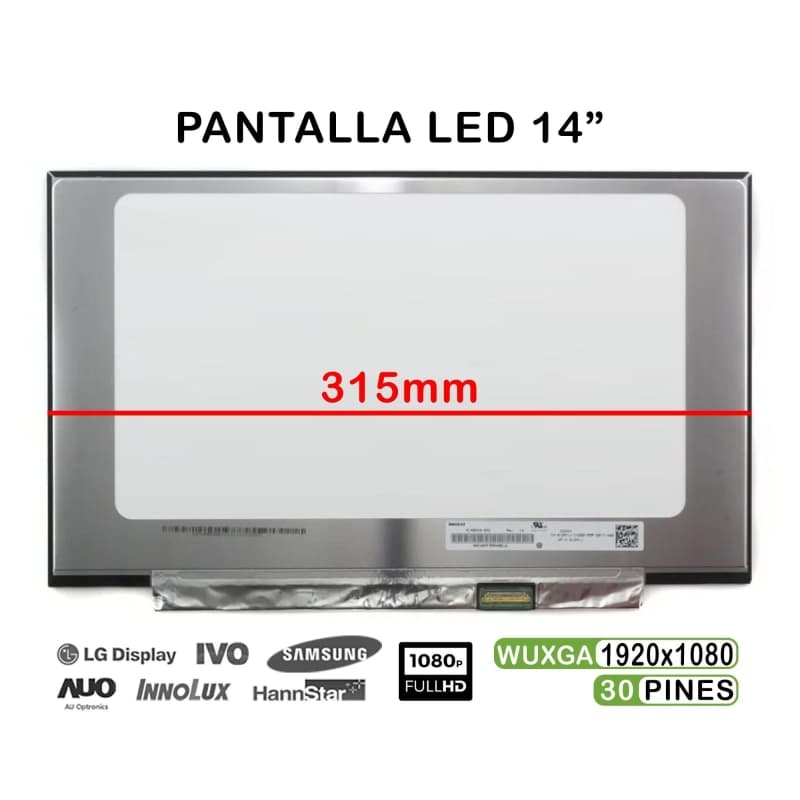 Ecrã LED Mate 14" para Lenovo ThinkPad E14 20RA 20RB — image 1