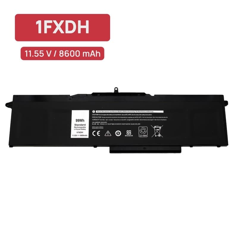 Bateria para Dell Latitude 5501 5511 Precision 3541 3551 1FXDH 8600mAh — image 1