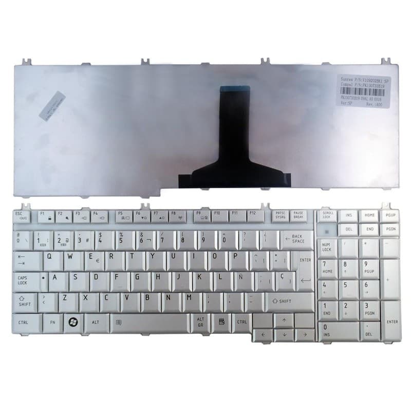Teclado para Portátil Toshiba NSK-TBZ0S (MP-06876E0-6987) - Novo — image 1