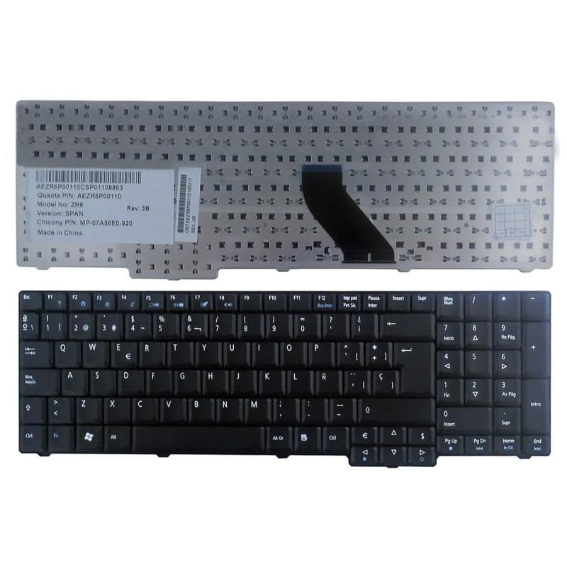 Teclado para Portátil Acer Aspire 5735Z 5737 5735 5355 5335 - Novo — image 1