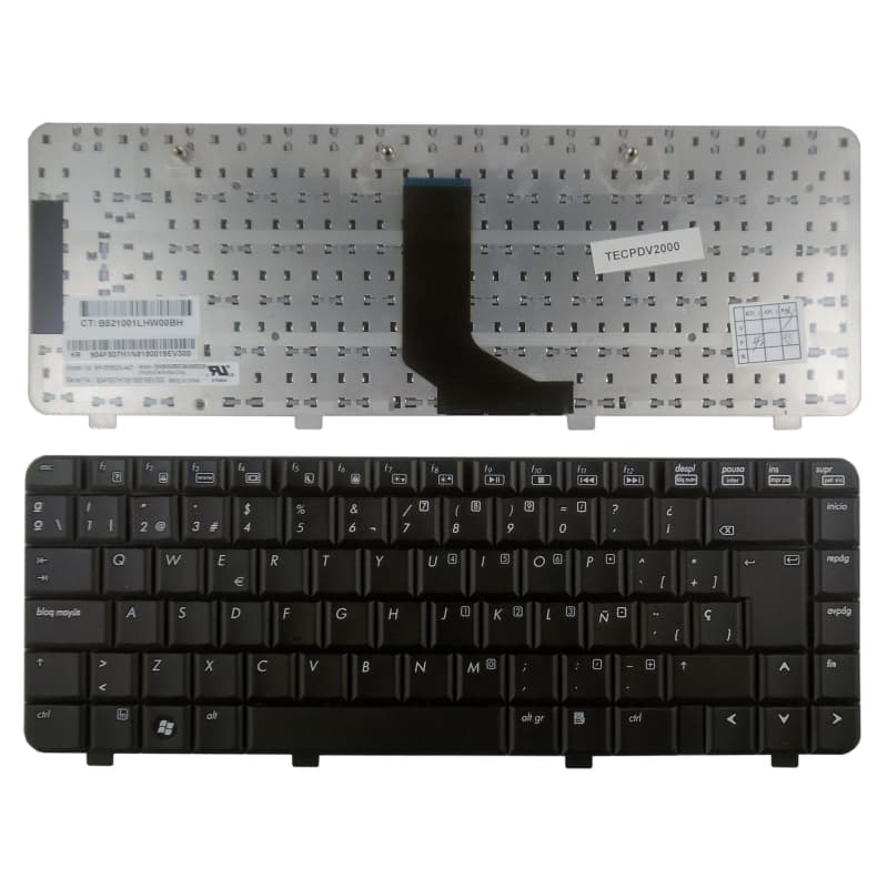 Teclado para HP Pavilion DV2000 DV2100 DV2200 DV2300 DV2400 - Novo — image 1