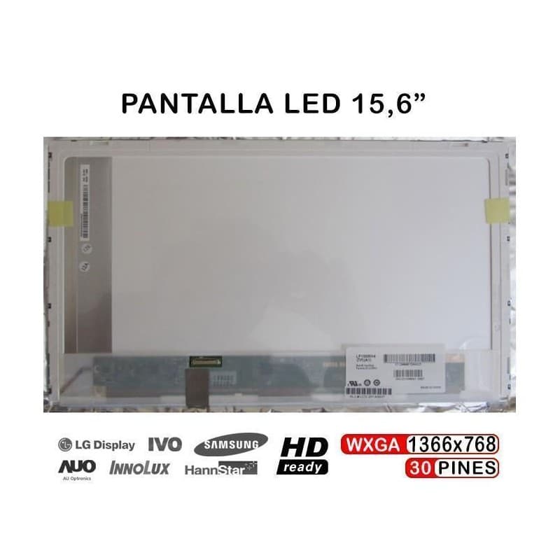 Ecrã Portátil Samsung LTN156AT08 15.6" HD LED 30PIN EDP — image 1