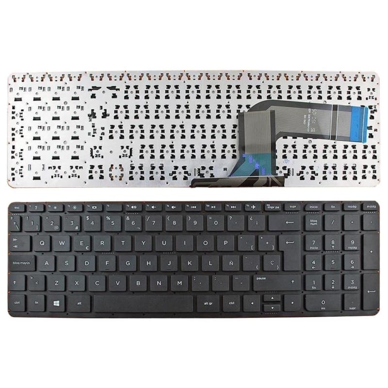 Teclado HP 17-F053NS 17-F151NS 17-F153NS 17-F200NS 17-F202NS Espanhol — image 1