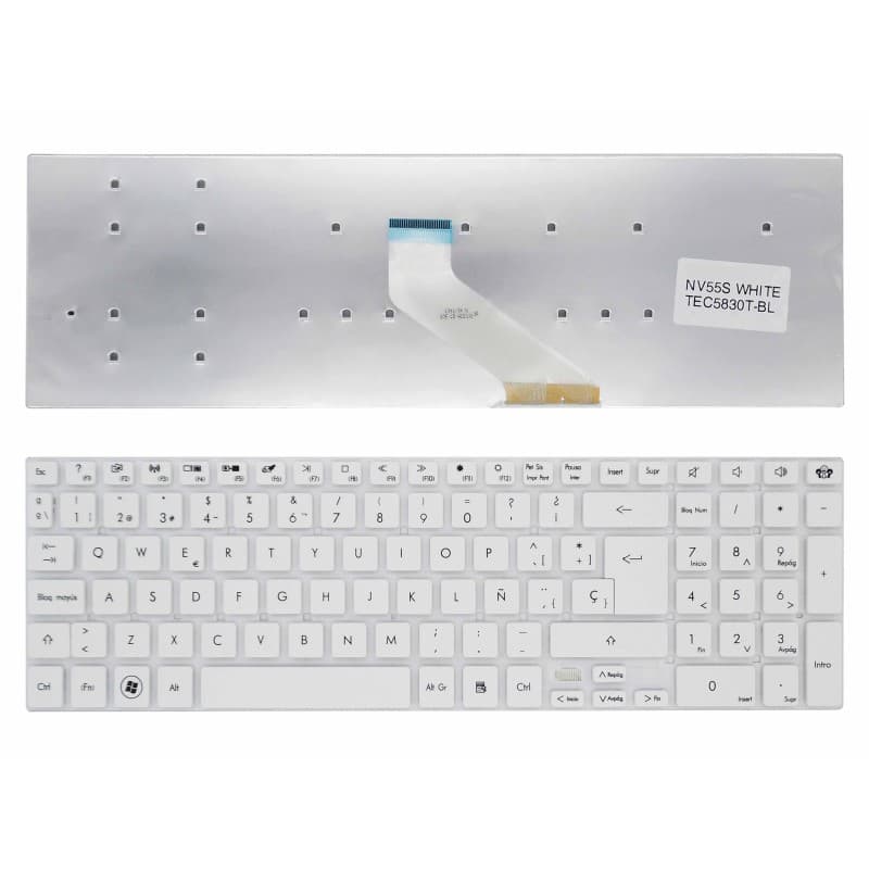 Teclado para Portátil Gateway NV55 NV57 NV75 NV77 Series P5WS0 — image 1