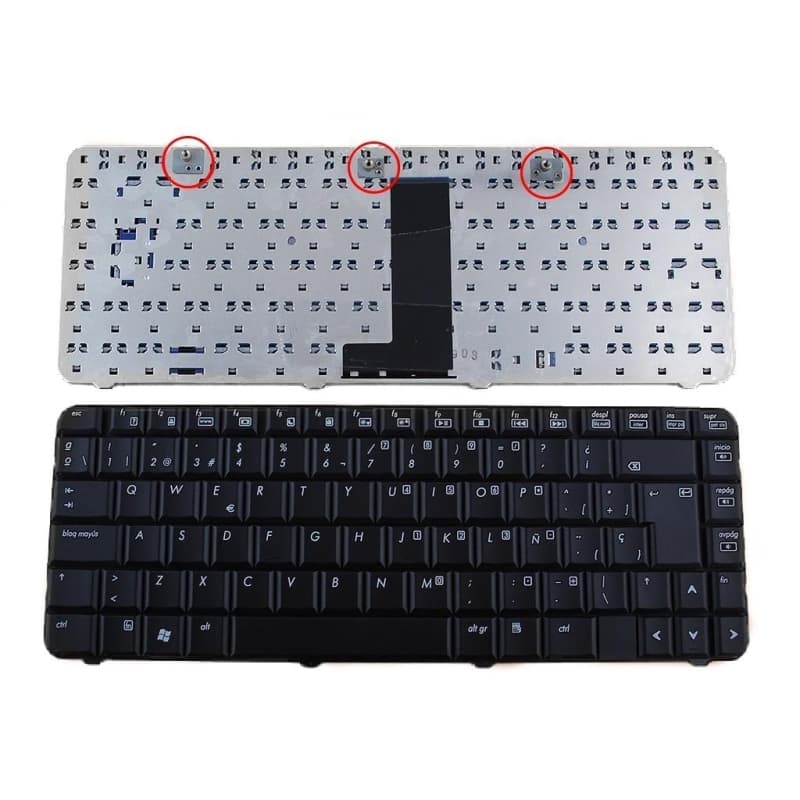 Teclado para Portátil HP Compaq 486654-071 Novo — image 1