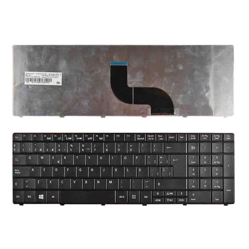 Teclado Acer TM8571 E1-521 E1-531 E1-571 Negro - NSK-AU01S — image 1
