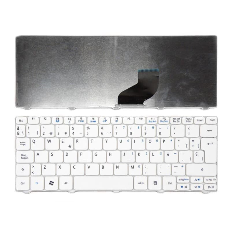 Teclado para Portátil Acer eMachines MP-09H26E0-6983 Branco — image 1