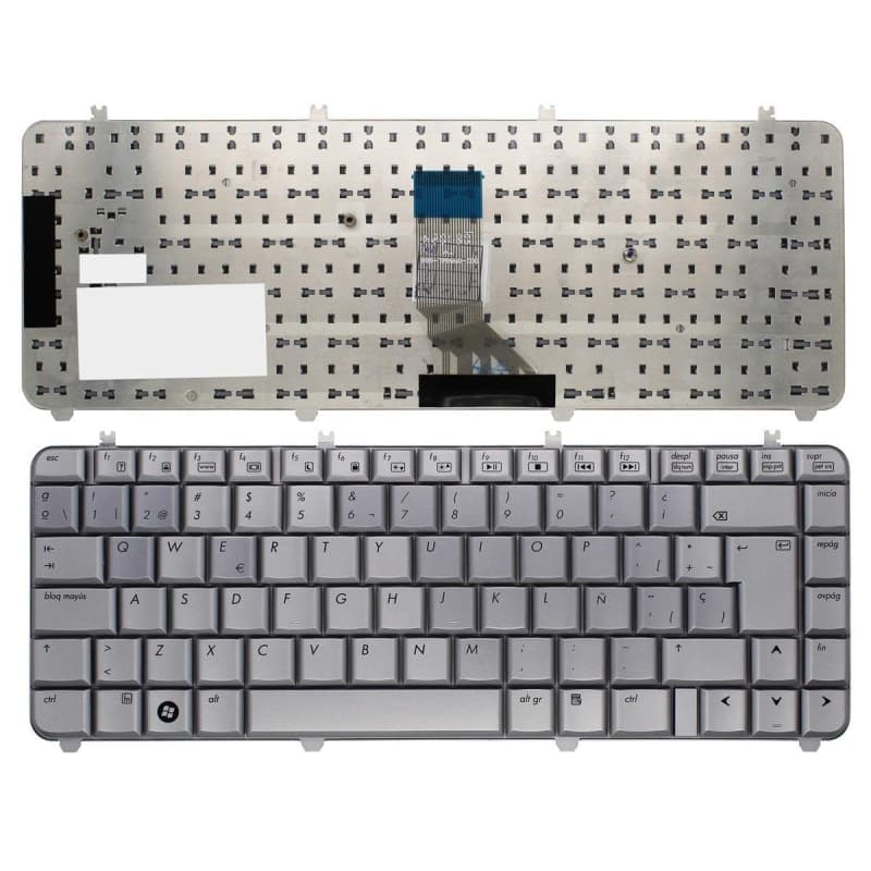 Teclado para Portátil HP Pavilion DV5 DV5Z DV5T DV5-1000 Plateado — image 1