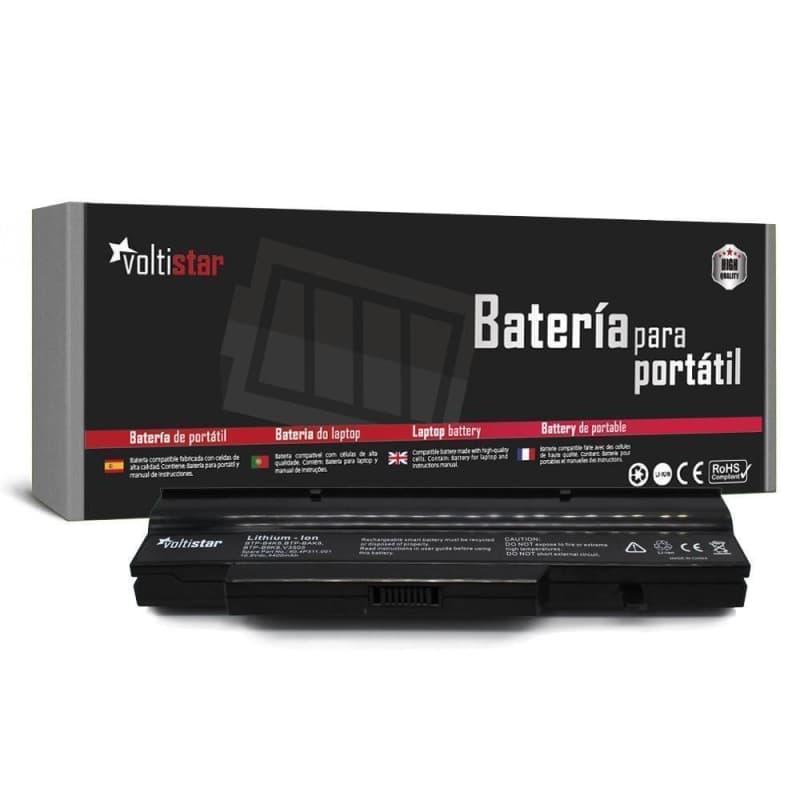 Bateria Voltistar para Fujitsu Siemens Esprimo Mobile V3505, V6535, V6545 - BTP-B4K