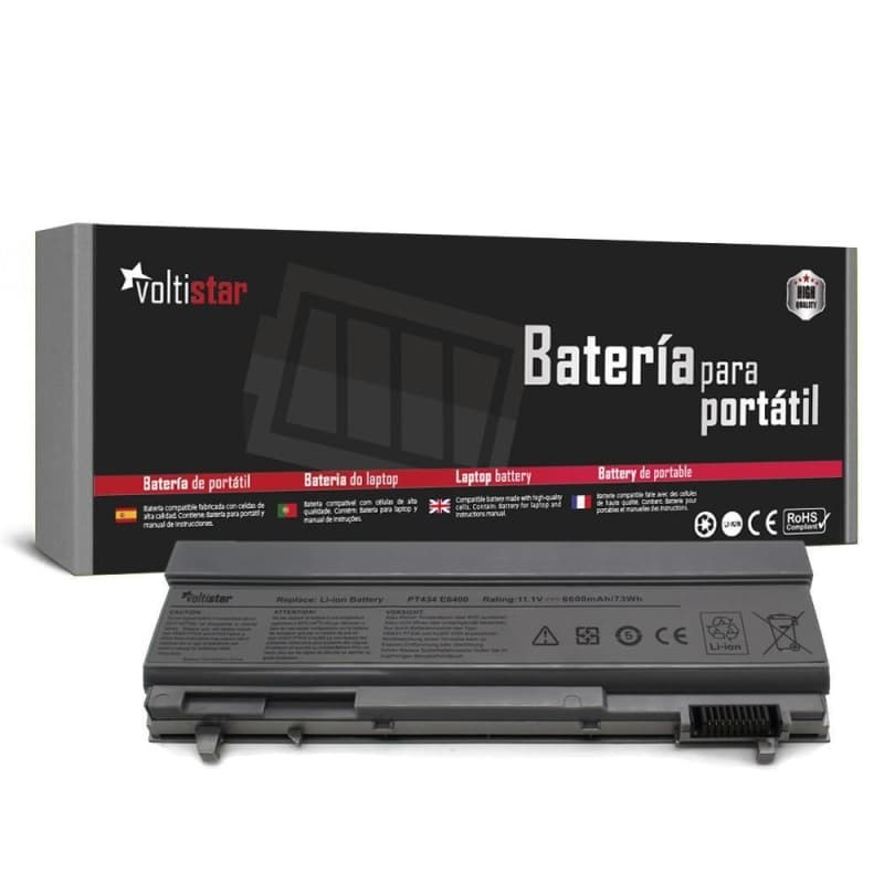 Bateria Voltistar para Dell Latitude E6400 E6410 E6510 - Nova Selada — image 1